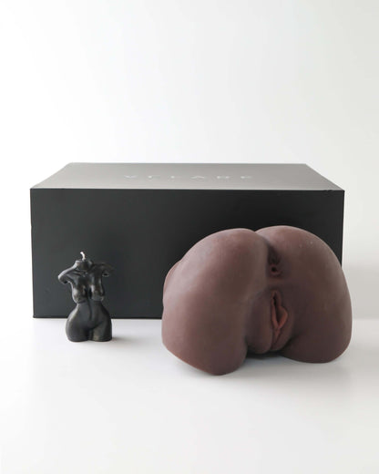 Naomi Realistic Darkcoffee Sex Doll - Half Torso