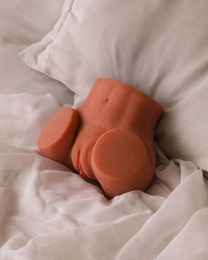 Lais Realistic Beige Sex Doll - Half Torso