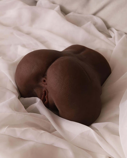 Naomi Realistic Darkcoffee Sex Doll - Half Torso