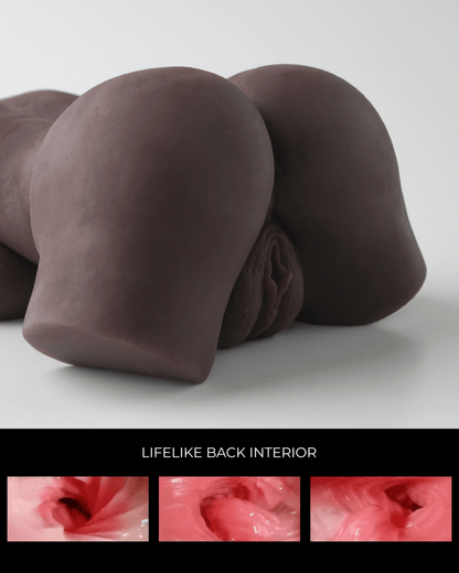Renee Realistic Darkcoffee Sex Doll - 10.14 lbs