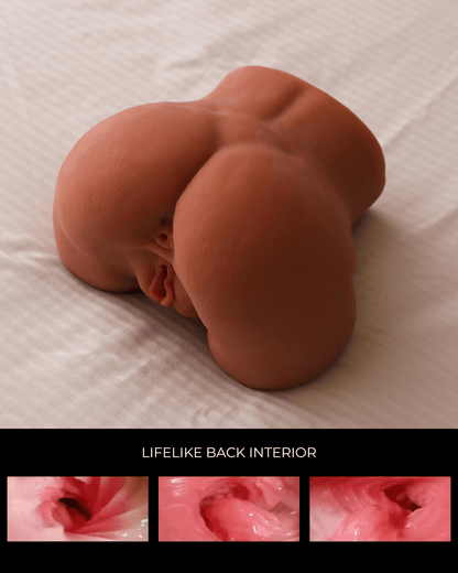 Lais Realistic Beige Sex Doll - Half Torso