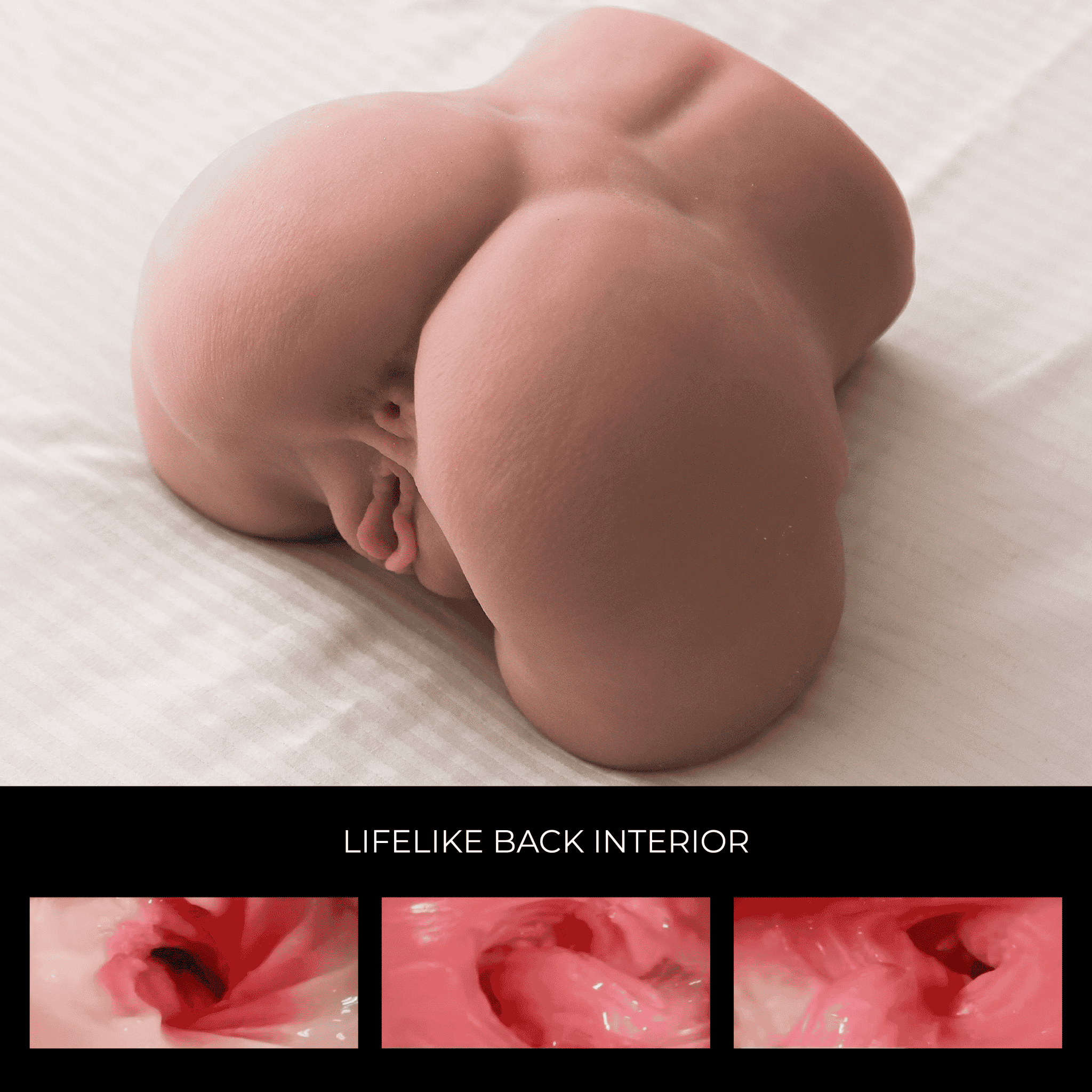 Kate Realistic Porcelain Sex Doll - Half Torso - VELĀRE