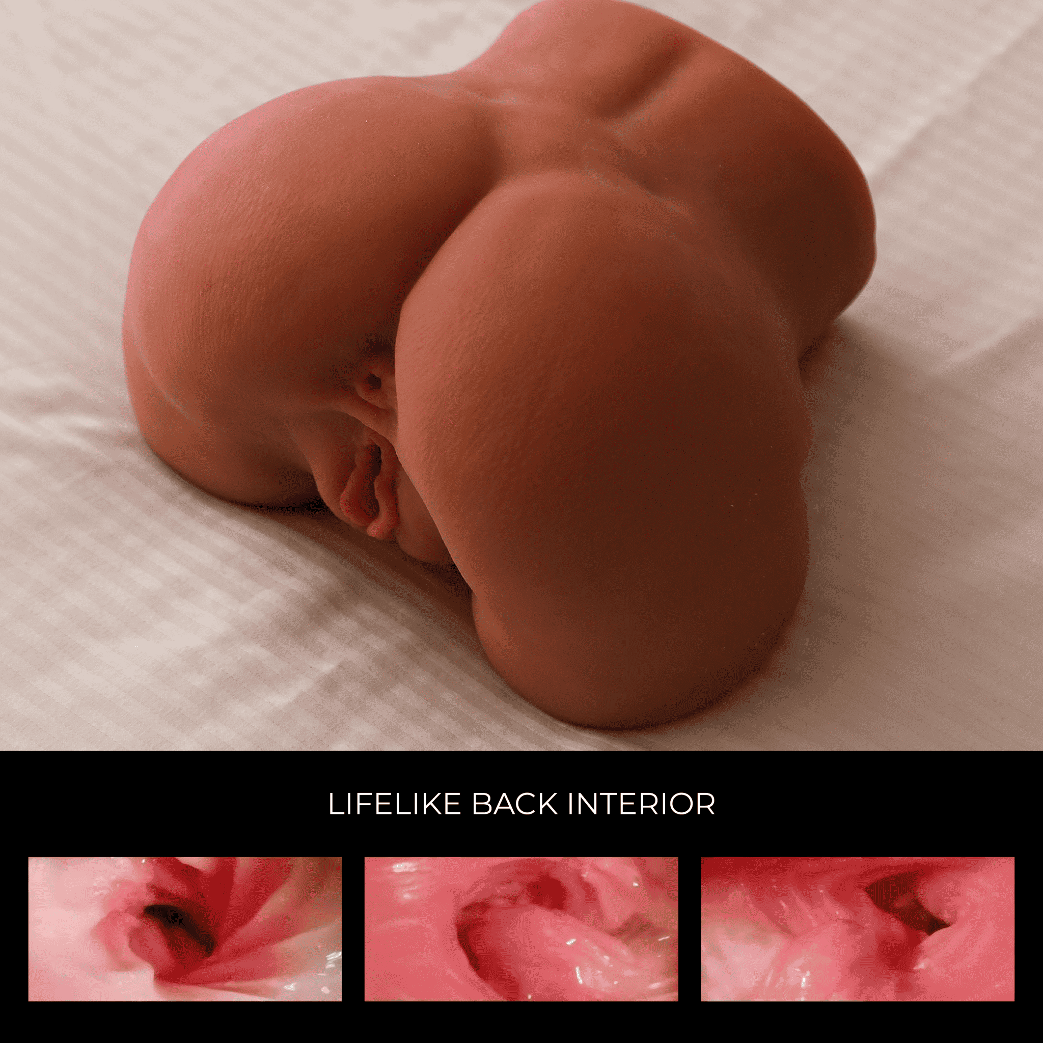 Lais Realistic Beige Sex Doll - Half Torso - VELĀRE