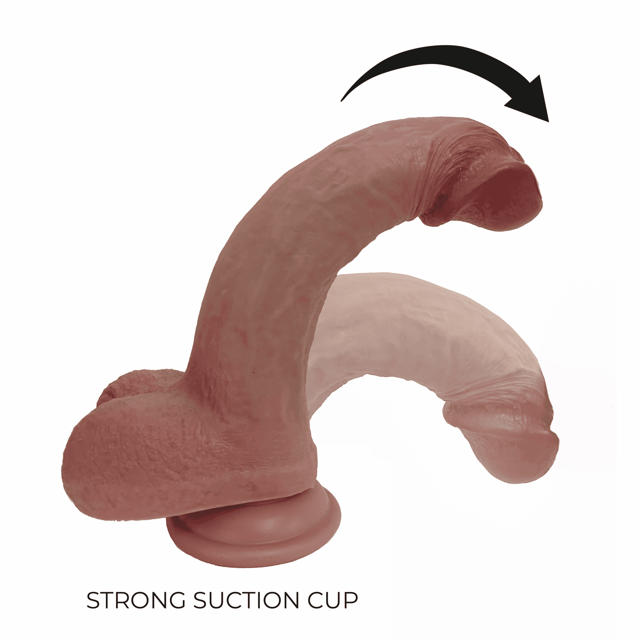 SensaFlex Realistic Beige Dildo - VELĀRE