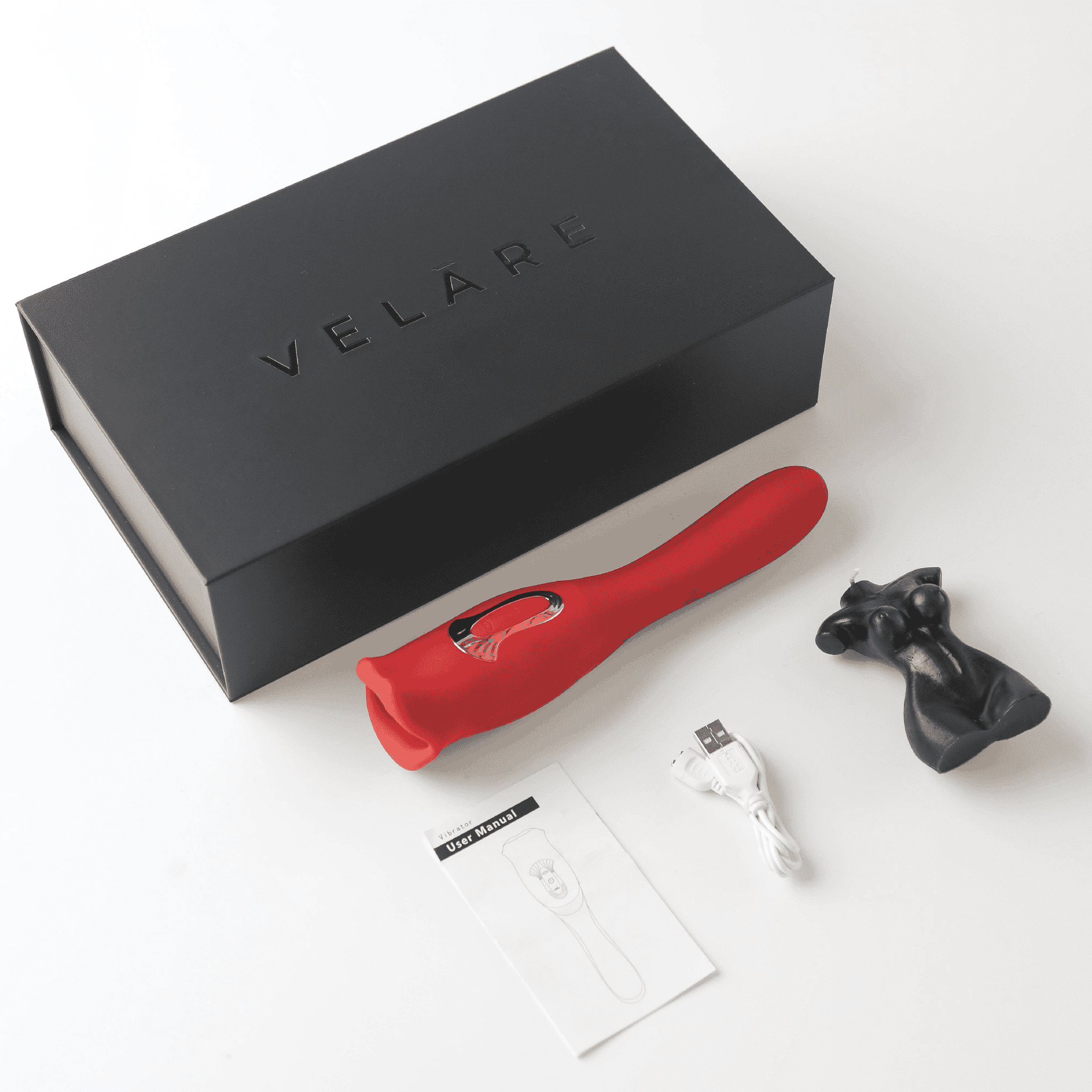 Sensify Red Vibrator - VELĀRE